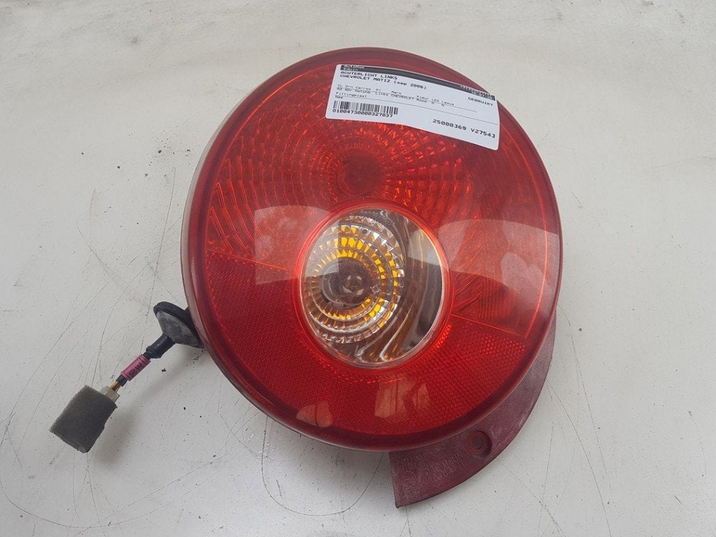 FEU ARRIÈRE GAUCHE Chevrolet USA Matiz (M200) (|96590413|), Utilisé, Chevrolet