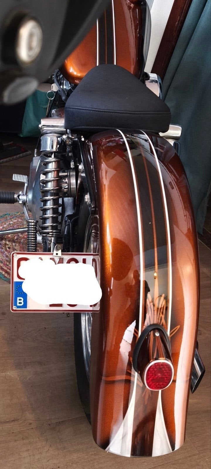 Harley XLH1000  bwj1974 uniek., Motoren, 2 cilinders, Occasion, Particulier, Handgeschakeld
