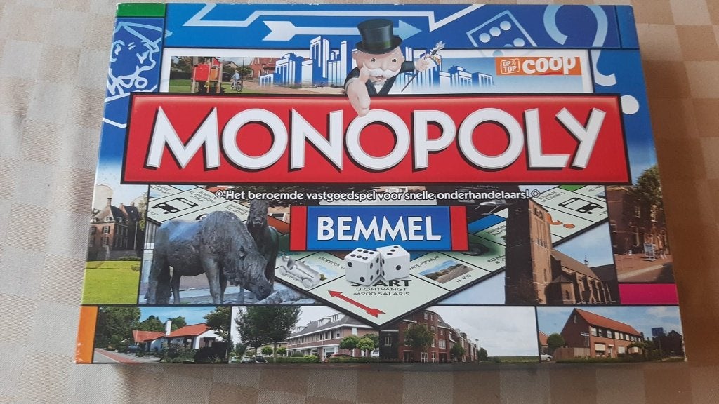 jeu de plateau new Monopoly Bemmel Monopoly limited, 1 ou 2 joueurs, Enlèvement ou Envoi, Neuf, Monopoly