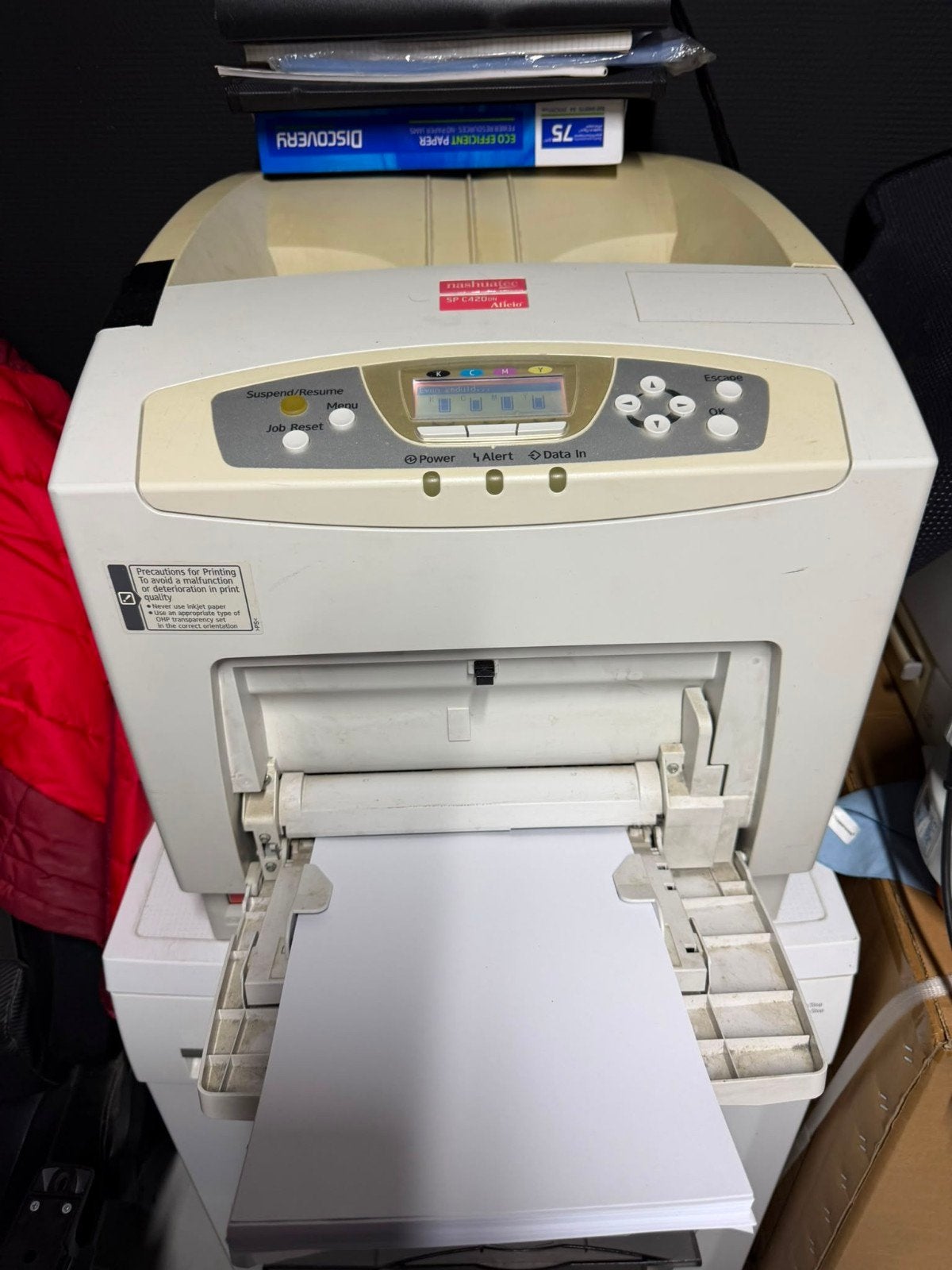 Nashuatec  SP C 420 DN Aticio --RICOH MPC 407 SCANNER-PRINTE, Computers en Software, Printers, Ophalen