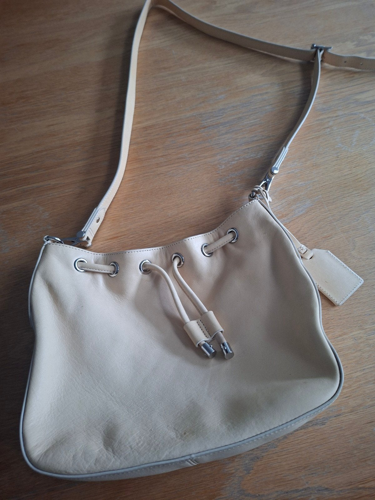 handtas Ralph Lauren, Ophalen of Verzenden, Zo goed als nieuw, Beige, Handtas