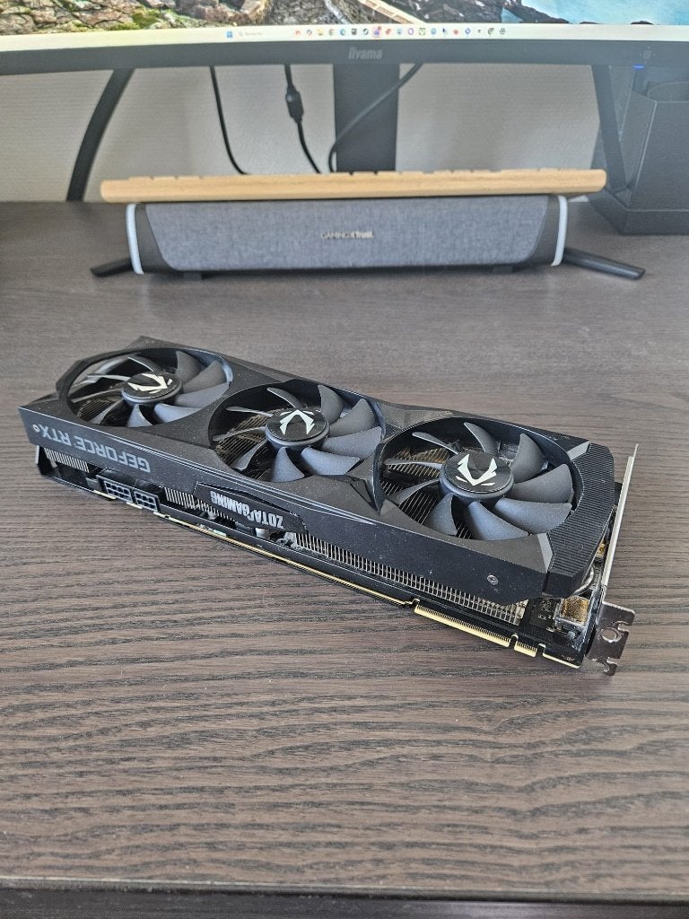 NVIDIA GeForce RTX 2080 SUPER 8GB – Triple ventilateur, Computers en Software, PCI-Express 3, Gebruikt, GDDR6, Ophalen of Verzenden