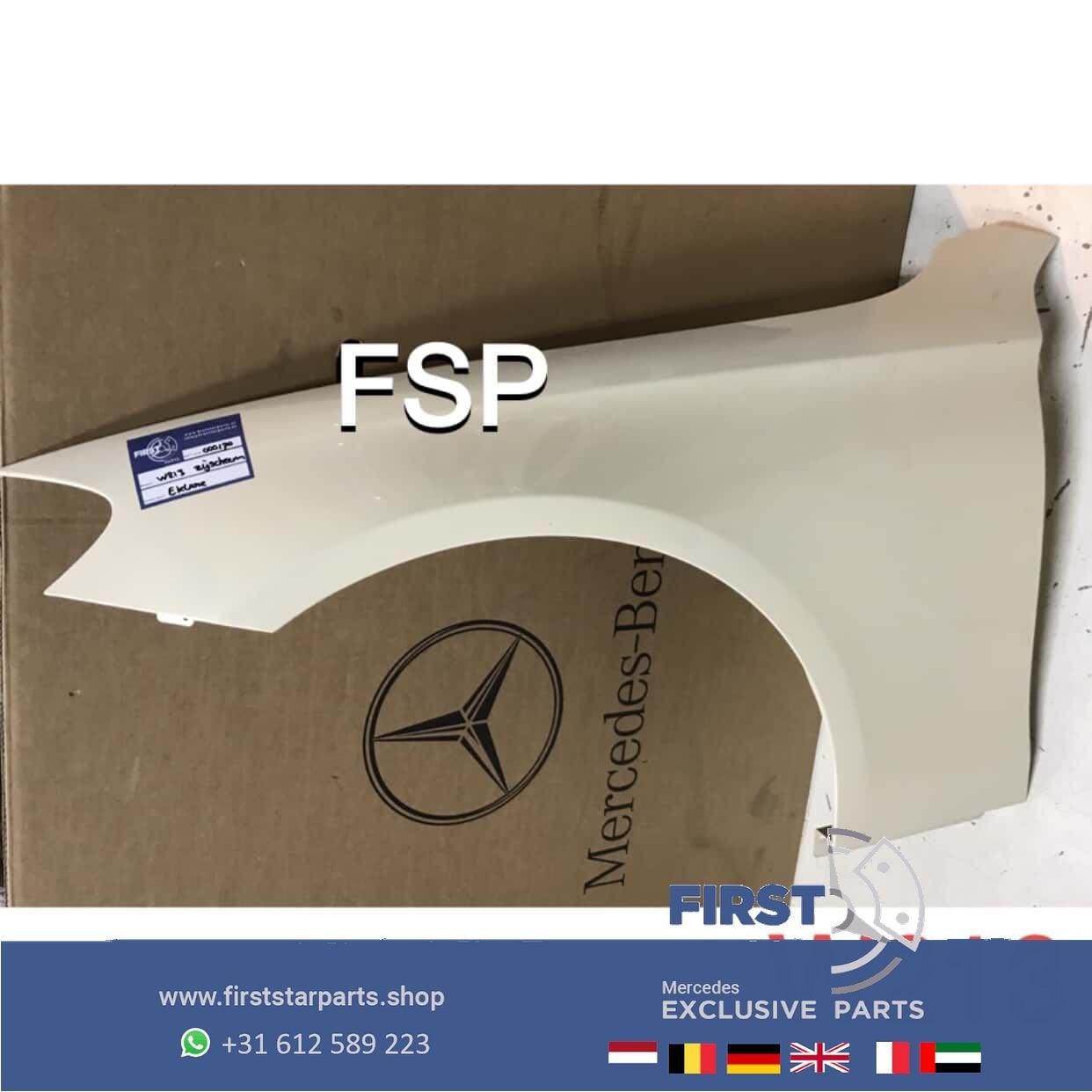 W213 S213 zijscherm LINKS Mercedes E Klasse SCHERM VOORSCHER, Auto-onderdelen, Gebruikt, -, Links, Ophalen of Verzenden