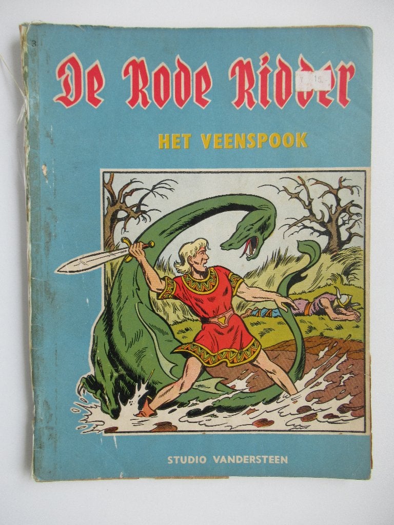 de rode ridder....nr.3...het veenspook............1st, Ophalen of Verzenden, Gelezen