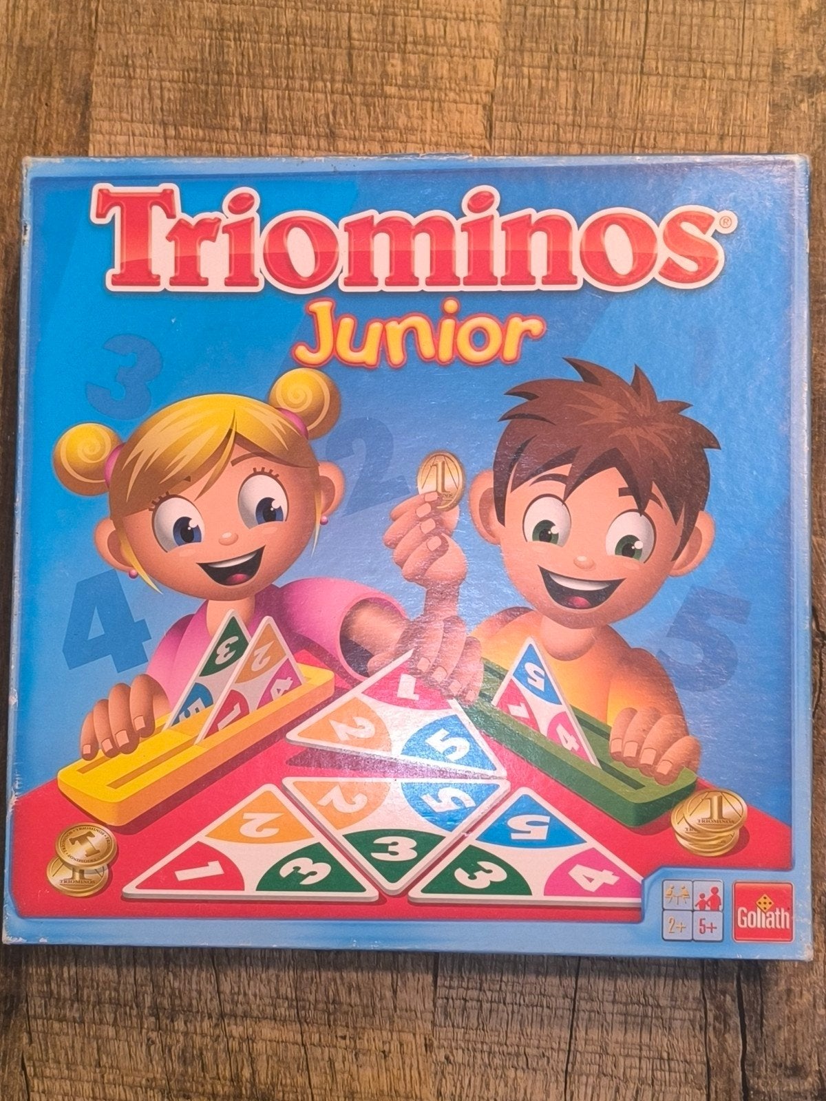 Goliath Triominos Junior, Een of twee spelers, Ophalen, Zo goed als nieuw, Goliath