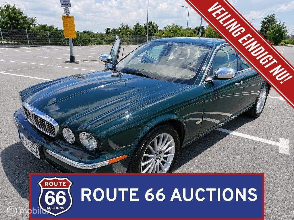 Jaguar XJ 2.7D | 2005 | Route 66 Auctions, Auto's, Gebruikt, Zwart, XJ, Bedrijf