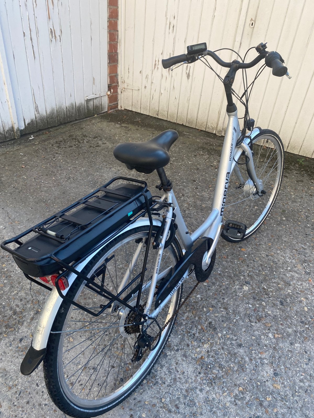 elecktrische minerva. damesfiets, Fietsen en Brommers, Ophalen, Zo goed als nieuw