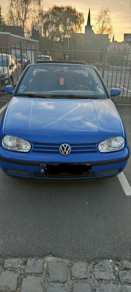 Golf 4 cabriolet Karman 16i, Autos, 75 kW, Cabriolet, Alarme, Noir