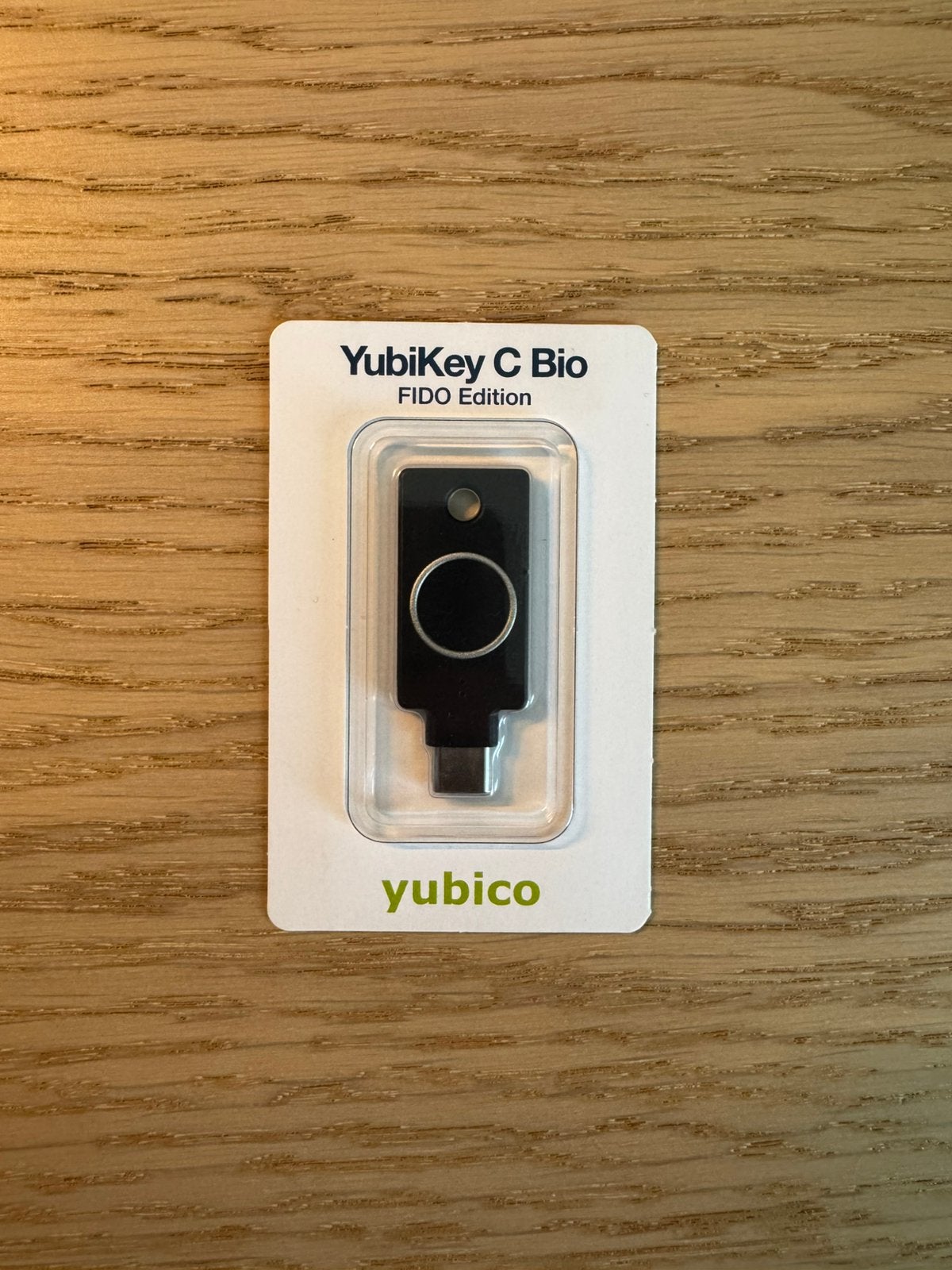 YubiKey C Bio FIDO-editie, Computers en Software, USB Sticks, Ophalen of Verzenden, Nieuw