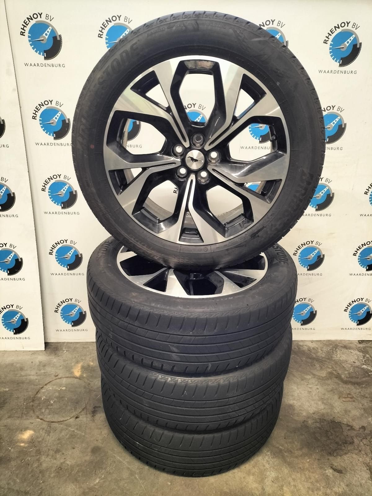 Ford Mustang Mach-E Bridgestone zomerset 225/55 19 inch, 19 inch, Gebruikt, -, -