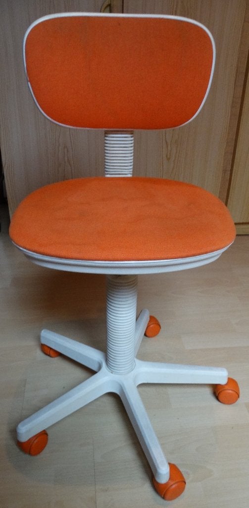 chaise de bureau, Maison & Meubles, Enlèvement, Utilisé, Ergonomique, Orange