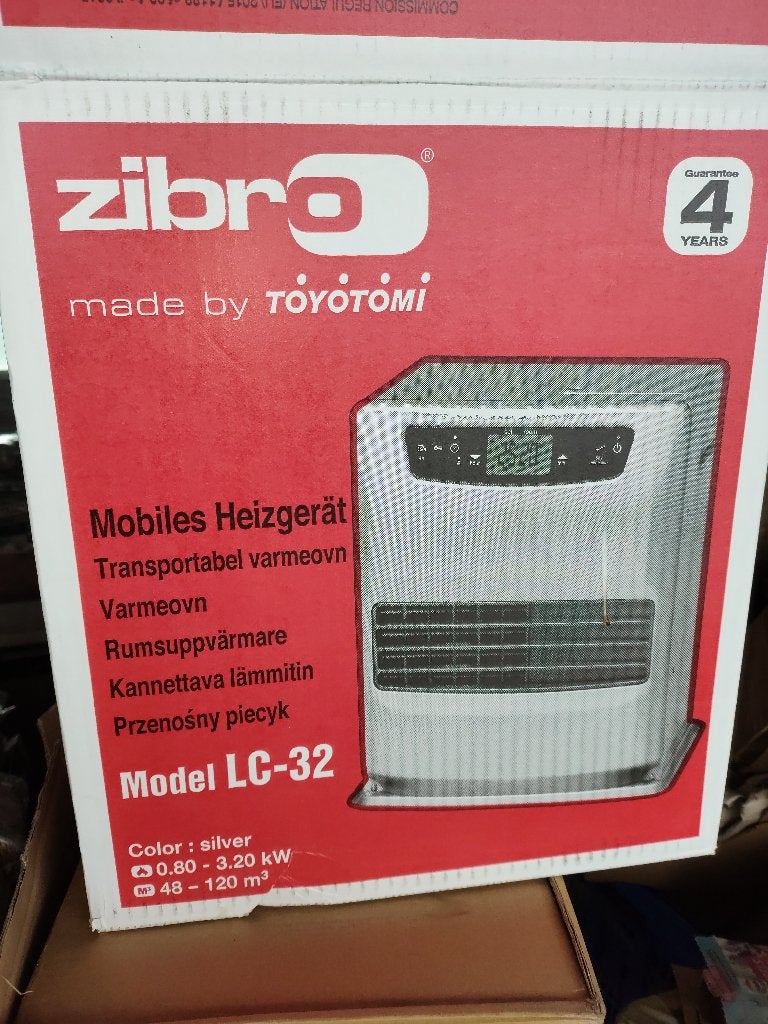Zibro LC-32 laserpetrolium vuur 120m2, Enlèvement, Neuf, Autoportant, Chauffage au kérosène