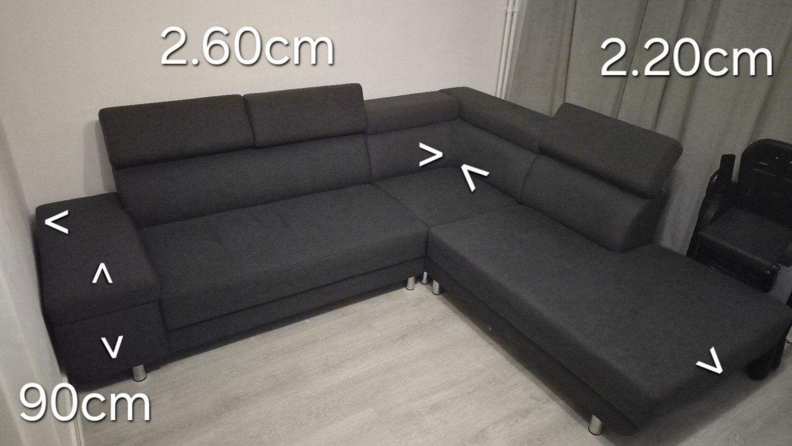 hoelzetel 260×220, Ophalen, 250 tot 300 cm, Gebruikt, 75 tot 100 cm
