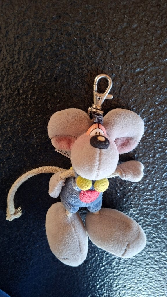 Vintage Diddl Sleutelhanger / Tashanger., Verzamelen, Ophalen, Diddl, Zo goed als nieuw, Knuffel