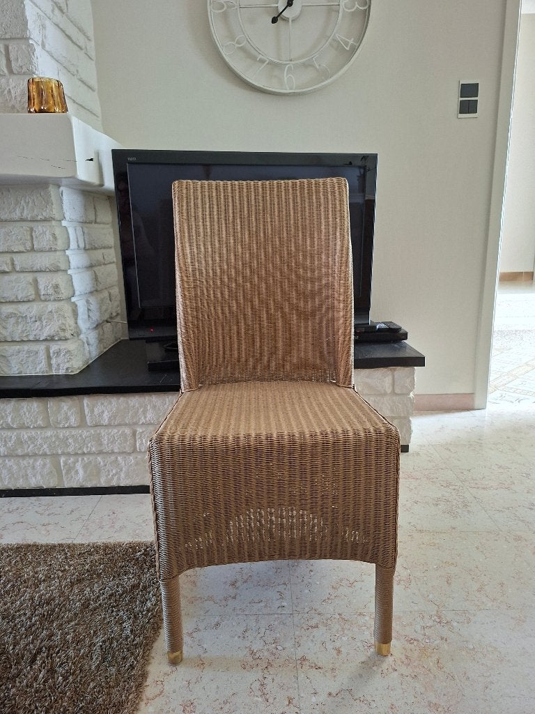 Castle Loom stoelen, Huis en Inrichting, Stoelen, Ophalen, Bruin, Riet of Rotan, Zo goed als nieuw