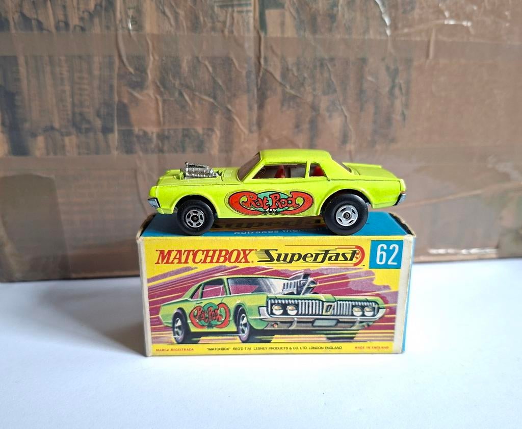 Matchbox superfast 62 rat rod dragster, Ophalen of Verzenden