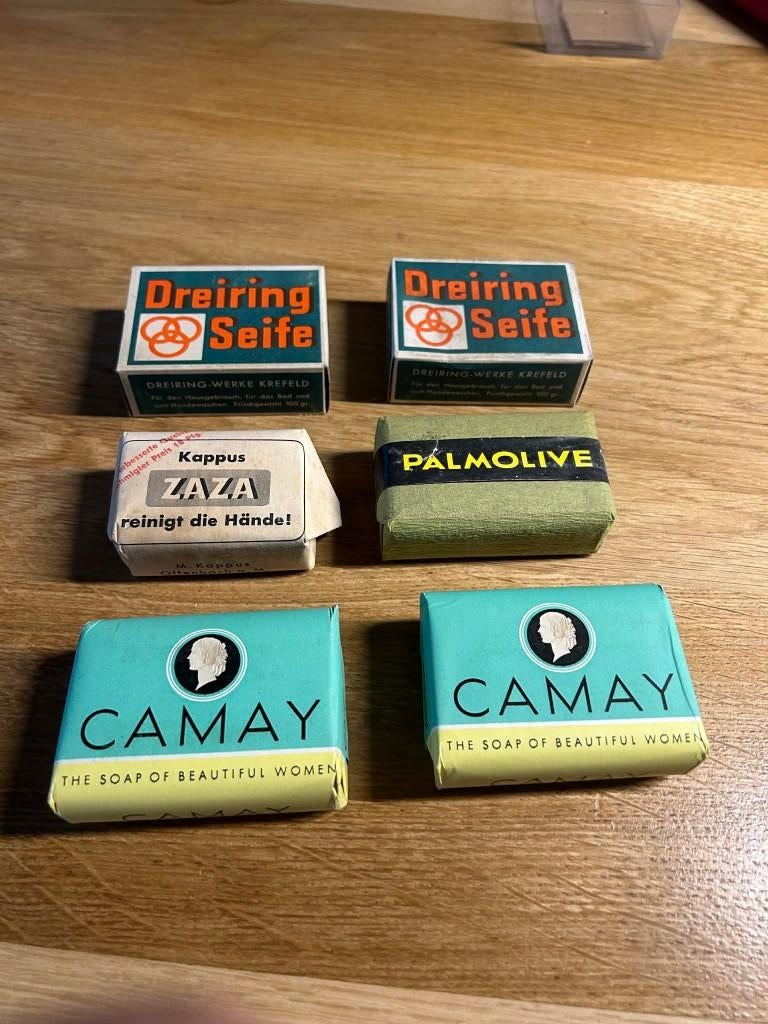 WWII - lot de 6 savons allemands seconde guerre  etat neuf, Verzenden, Overige soorten, Overige typen