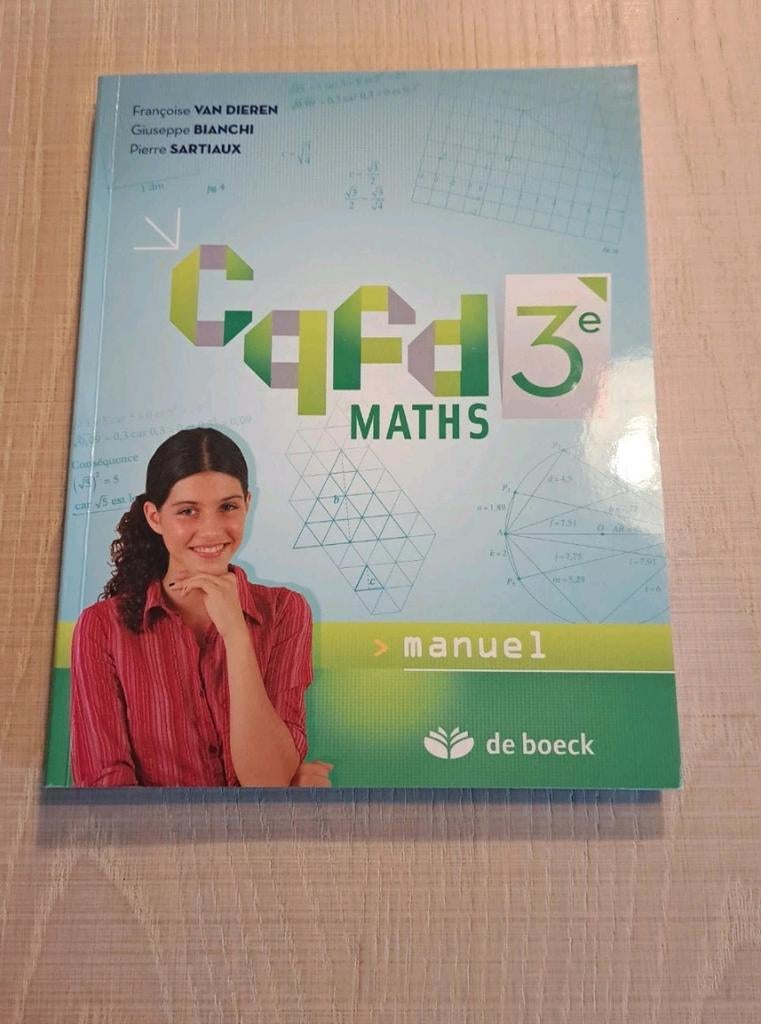 Cqfd maths 3e NEUF, Livres, Enlèvement ou Envoi