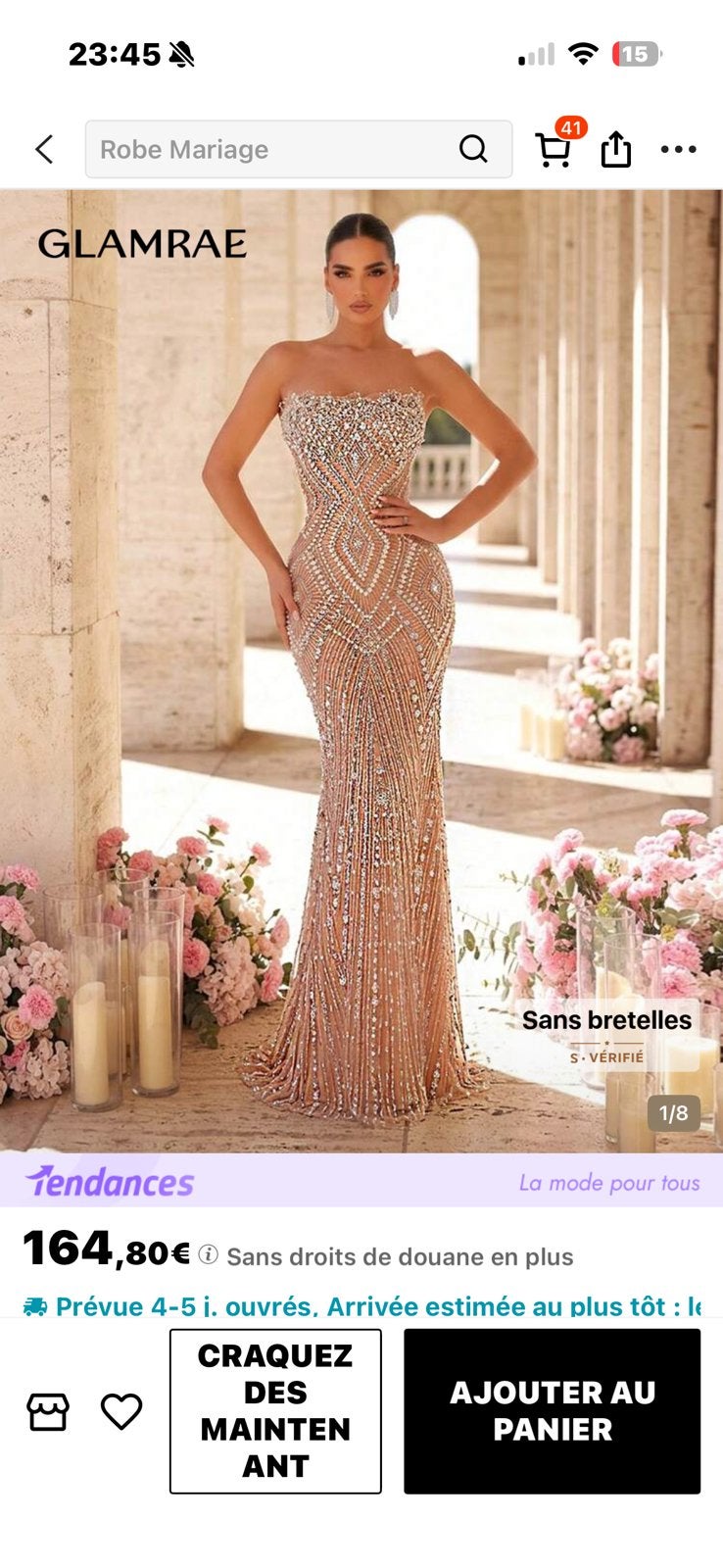 Robe de soirée, Vêtements | Femmes, Enlèvement ou Envoi, Comme neuf