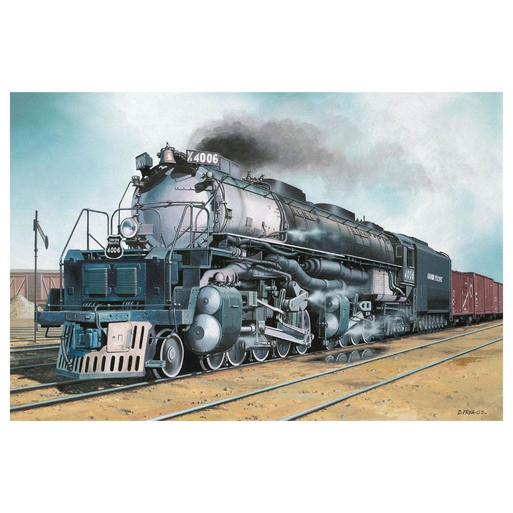 Big Boy-locomotief - Trein 1:87 schaalmodel - Revell kit, Verzenden, Nieuw, Trein, Schaalmodel