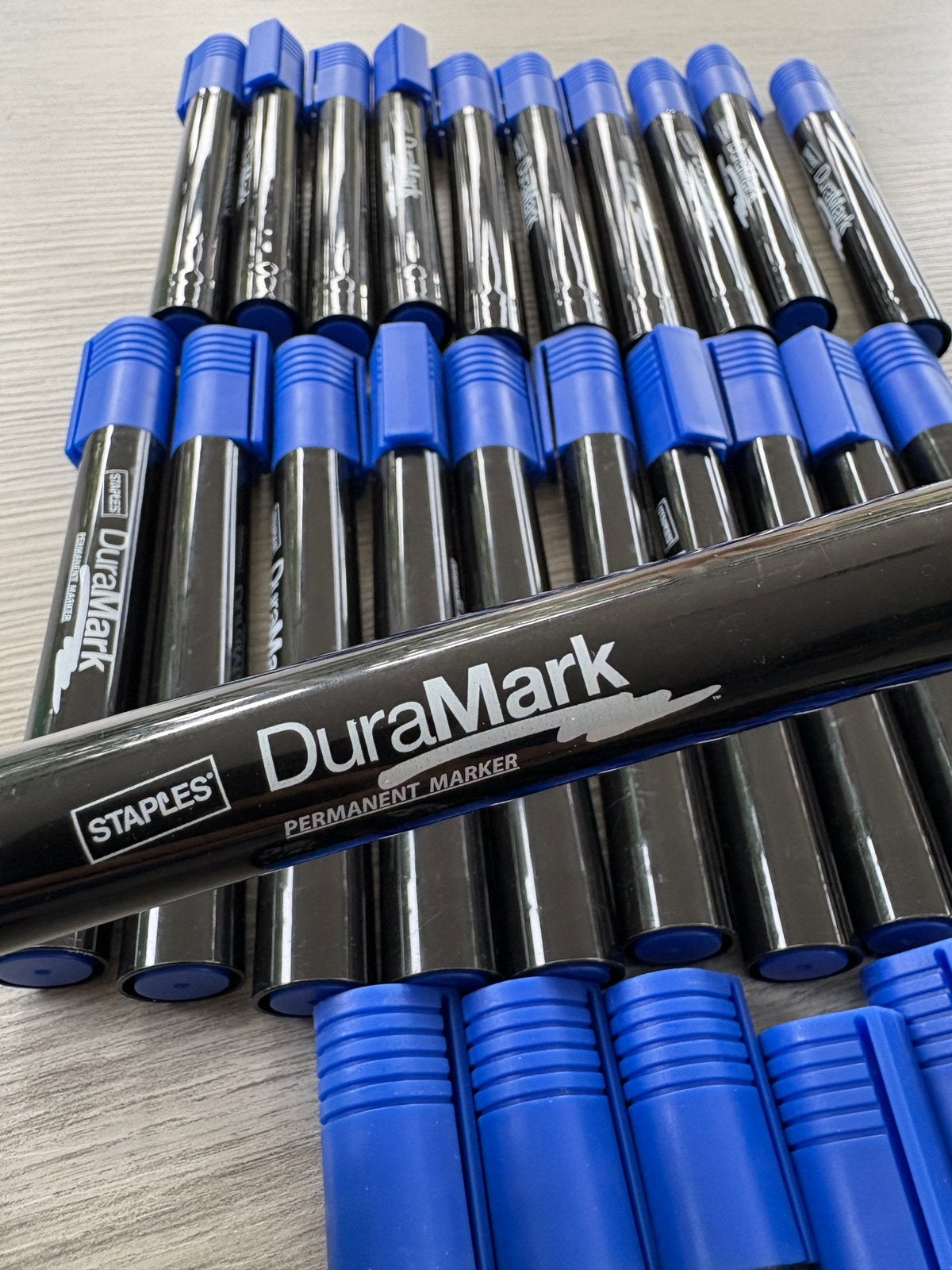 Set 30x Staples Duramark permanent marker school kantoor, Divers, Enlèvement ou Envoi, Comme neuf