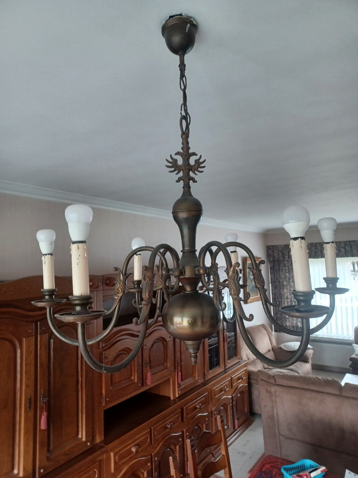 lustre, Maison & Meubles, Lampes | Lustres, Enlèvement, Utilisé