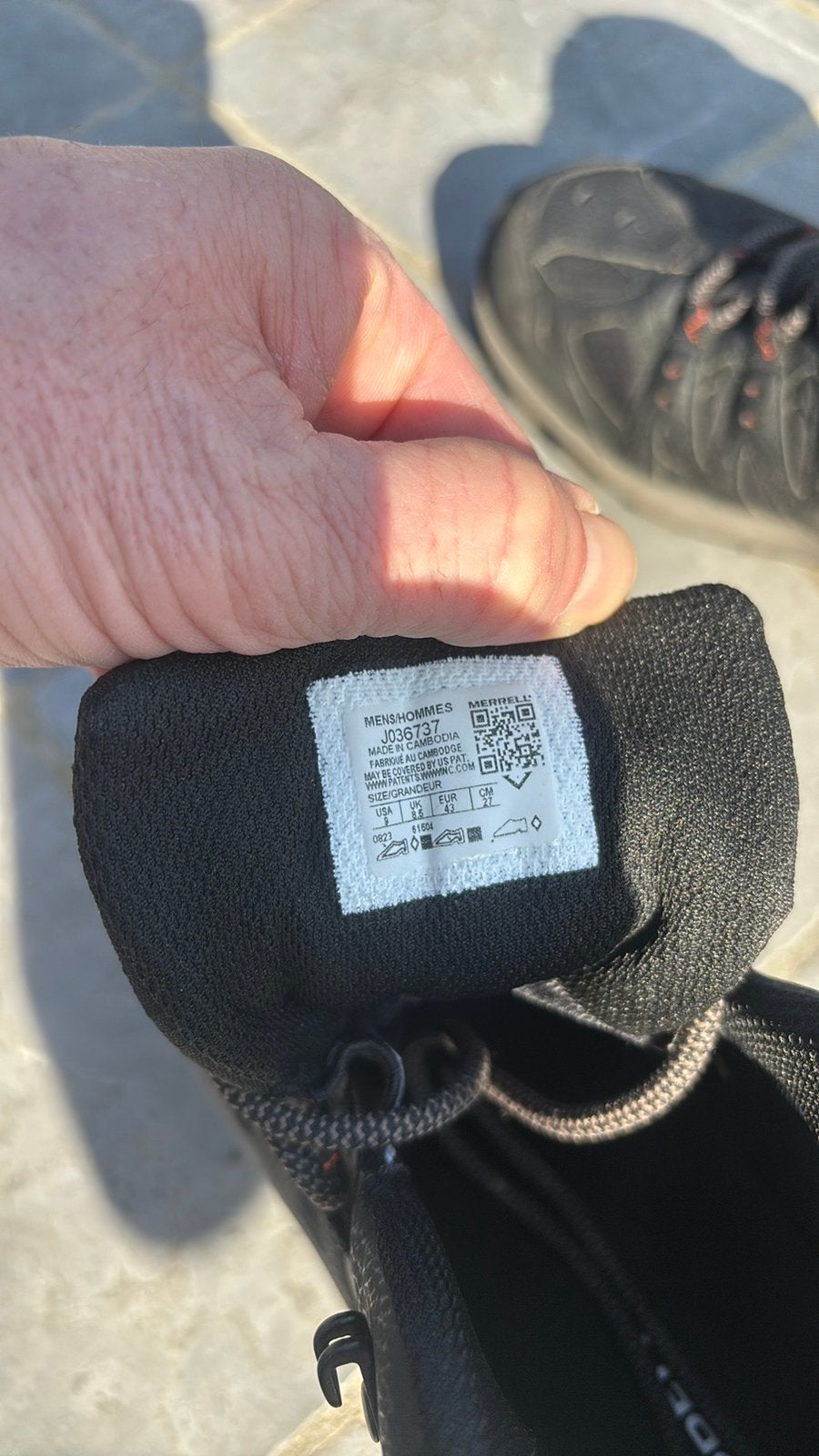 Merrell bergschoenen, Enlèvement, Comme neuf