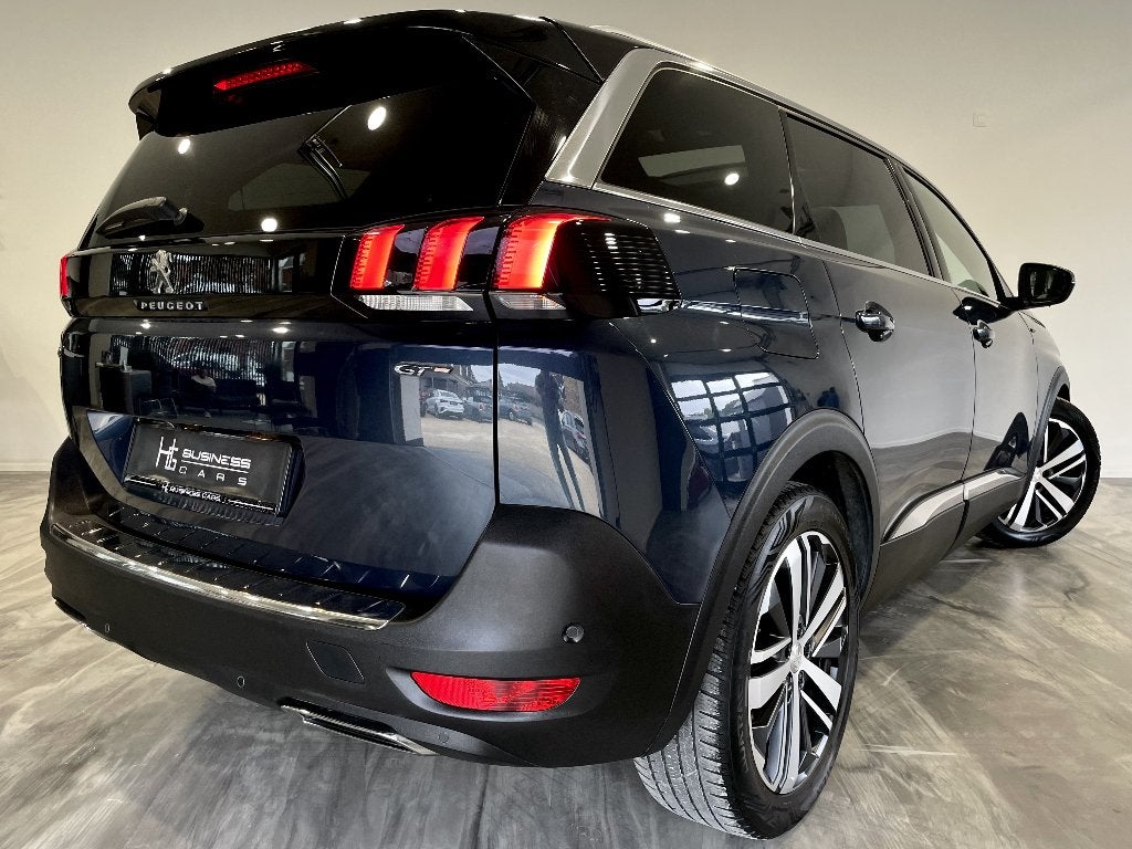 Peugeot 5008 2.0 BlueHDi/ GT LINE/ 7 PLACES/ TOIT PANO/ CUIR, Auto's, Peugeot, 4 cilinders, Skiluik, Blauw, Leder