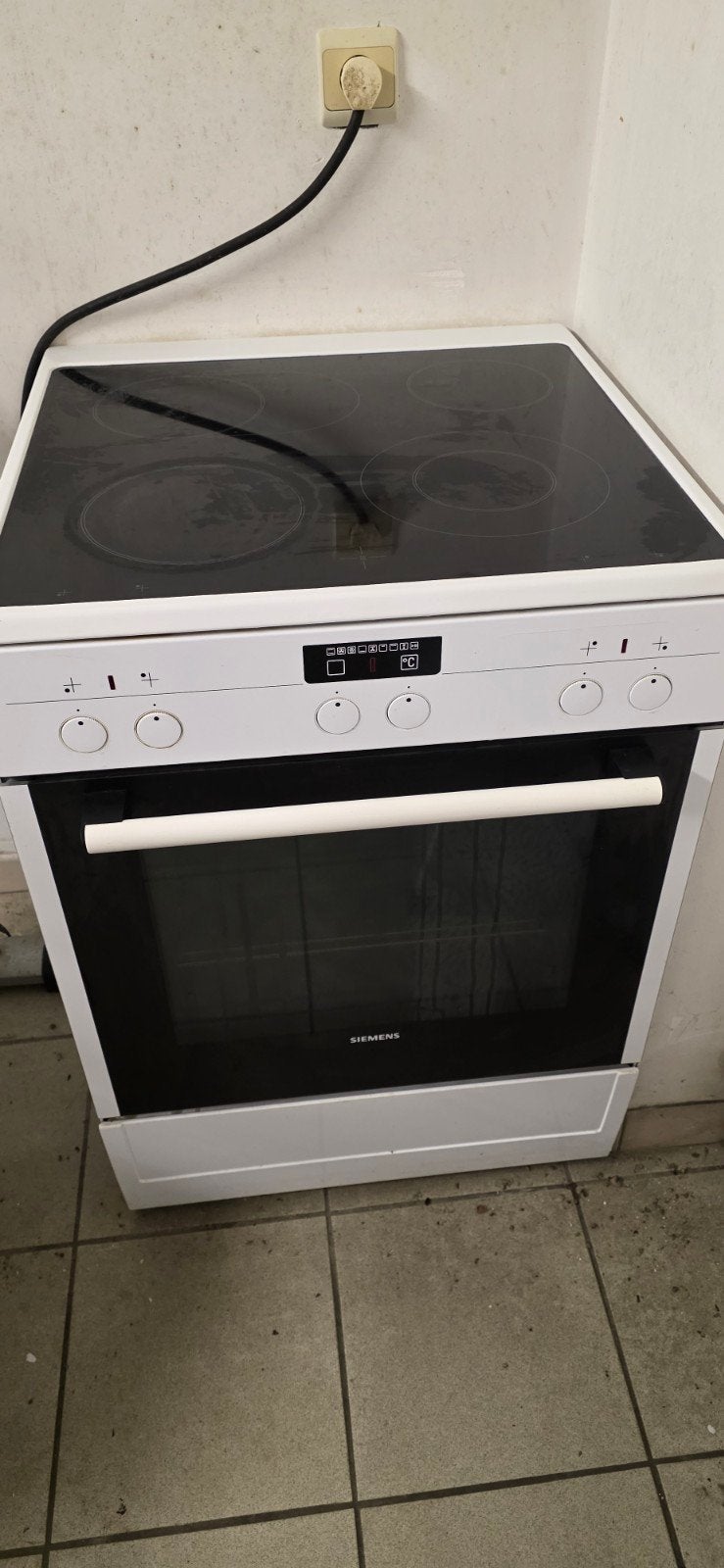 kookplaat met oven Siemens, Elektronische apparatuur, Ophalen, Siemens, Oven