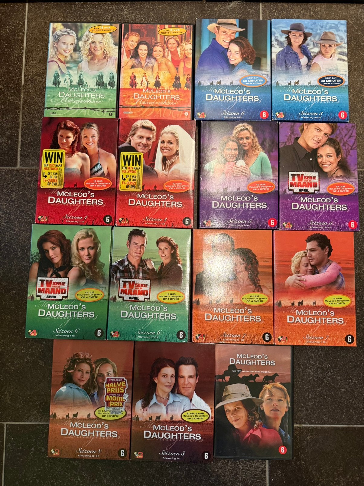 Mcleod’s daughters compleet + film, Cd's en Dvd's, Ophalen of Verzenden, Zo goed als nieuw