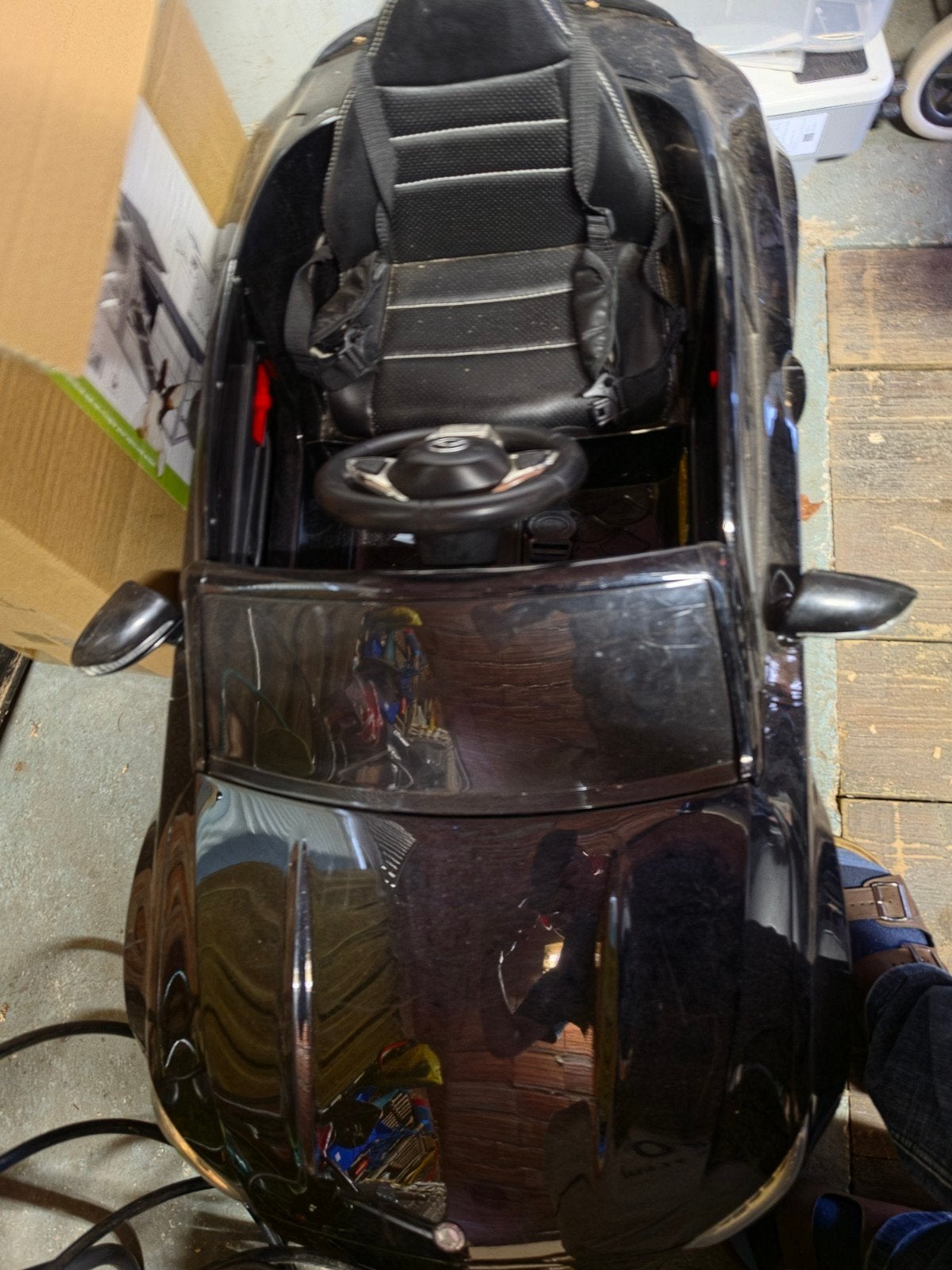 voiture électrique pour enfants, Enlèvement