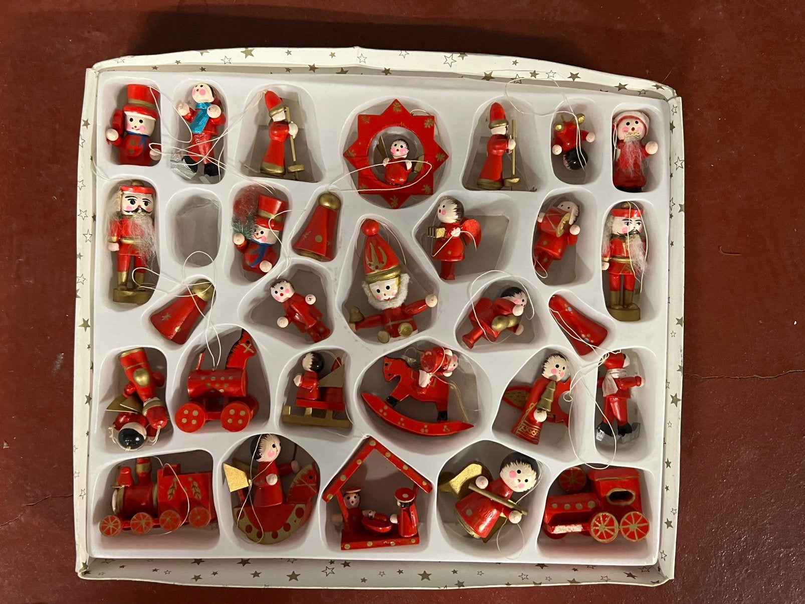 Kerst decoratie, Ophalen
