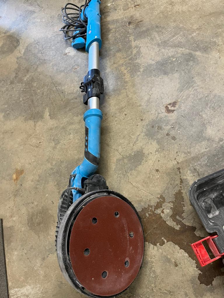 LEMAN LOPOG226 wand- en plafondschuurmachine, Doe-het-zelf en Bouw, Gereedschap | Schuurmachines, Ophalen, Zo goed als nieuw
