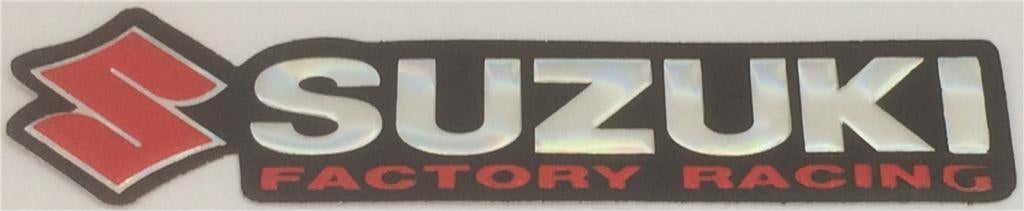 Suzuki Factory Racing metallic sticker #5, Envoi