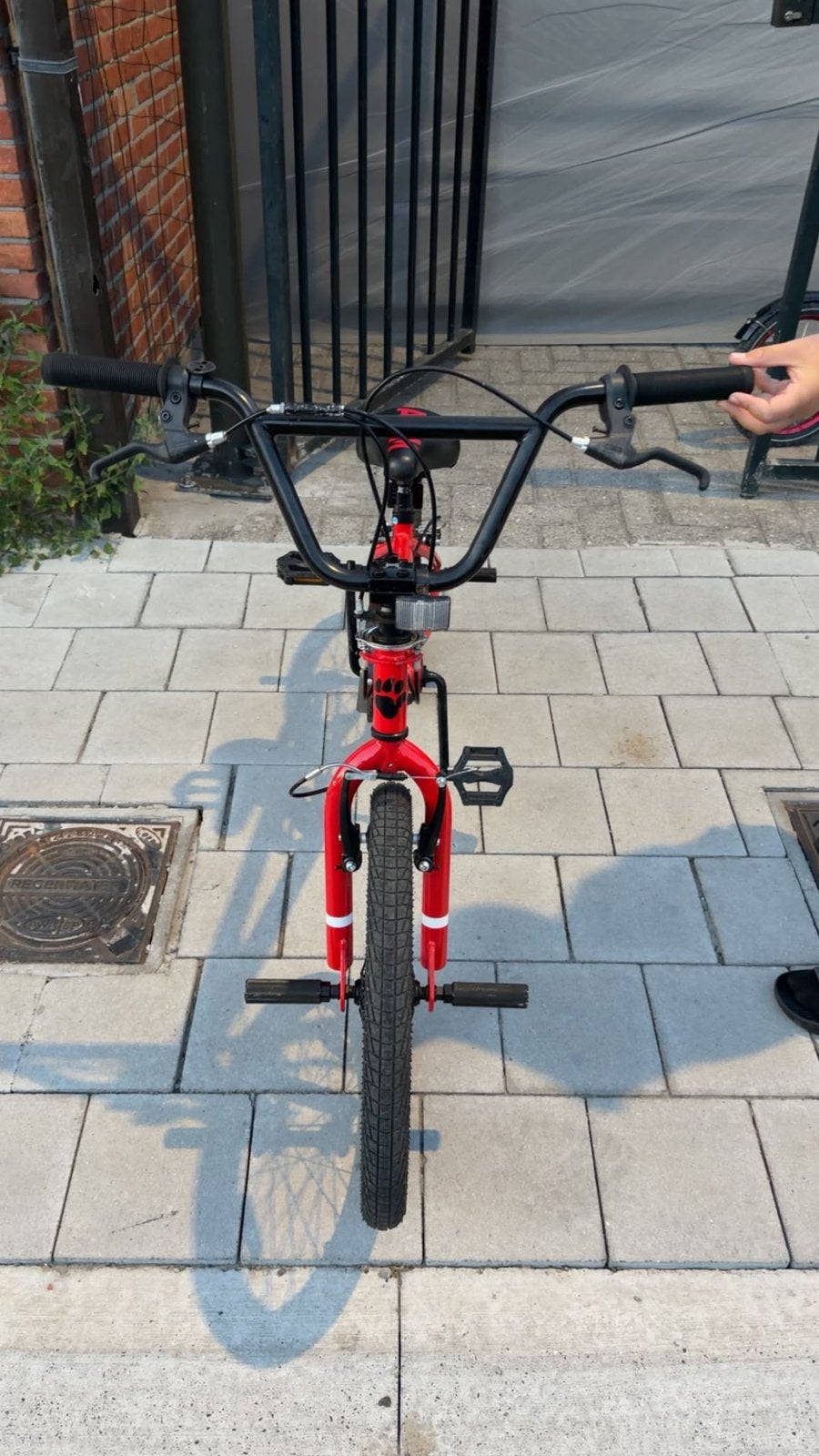 Bmx rood, Fietsen en Brommers, Ophalen of Verzenden, Zo goed als nieuw