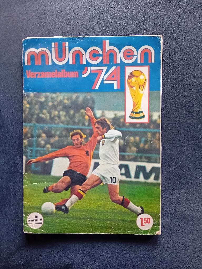 Prentjes Vander Hout WK München 74, Ophalen of Verzenden, Gebruikt, Sport
