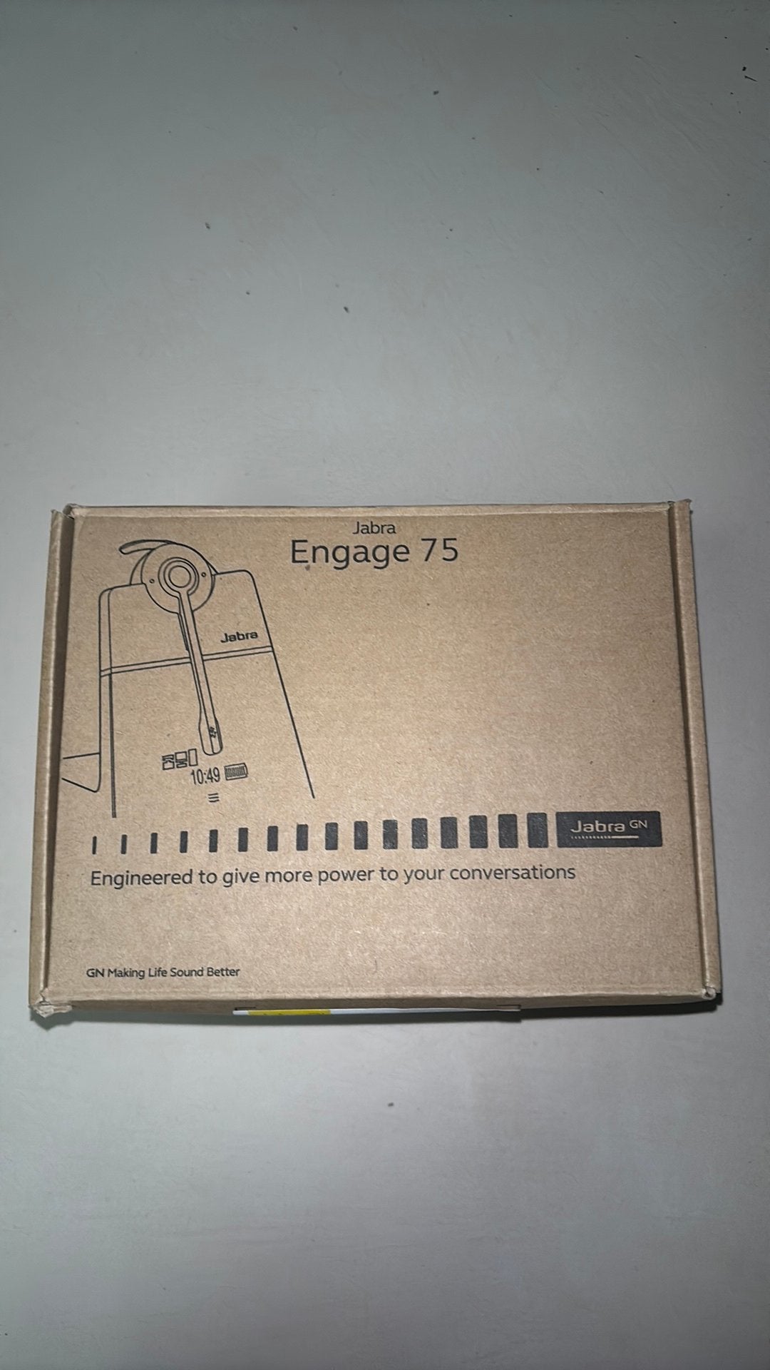Jabra Engage 75, Neuf, Enlèvement ou Envoi, Sans fil, Noir