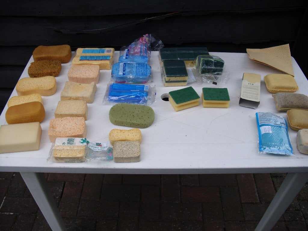 sponsen en schuursponsen, Huis en Inrichting, Ophalen