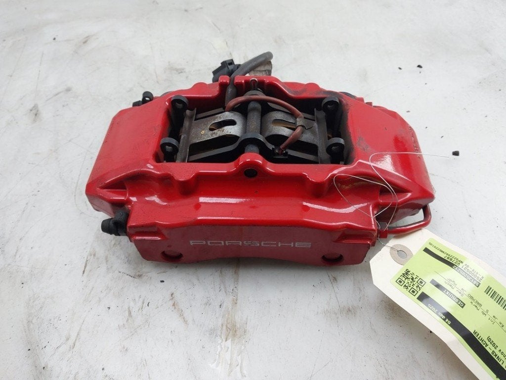REMKLAUW LINKS ACHTER Porsche 718 Boxster (982) (01-2016/-), Auto-onderdelen, Remmen en Aandrijving, Dhr. J. Ham, Gebruikt, Administratie@autoham.nl