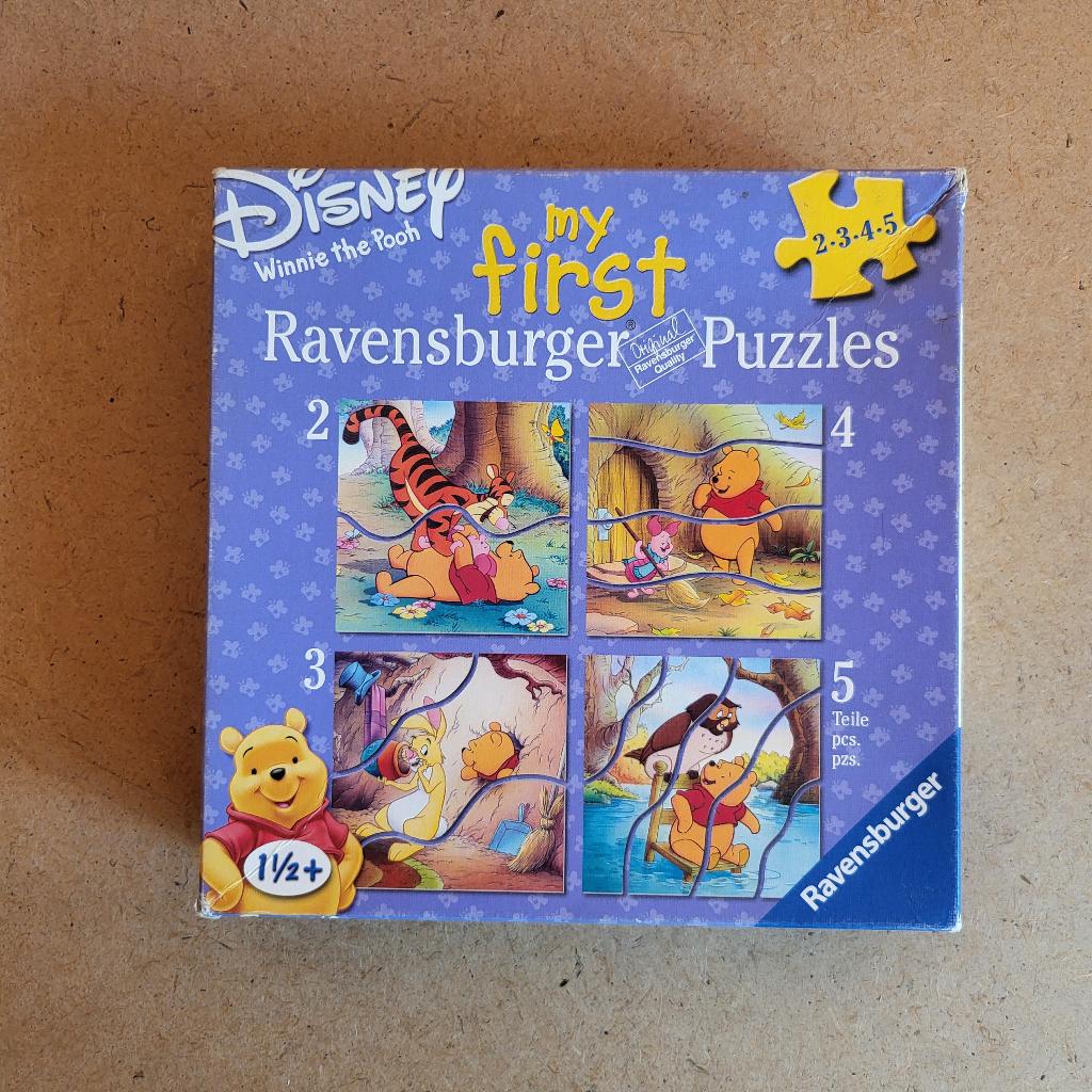 Puzzel Winnie the Pooh, Ophalen of Verzenden, Minder dan 10 stukjes, Gebruikt