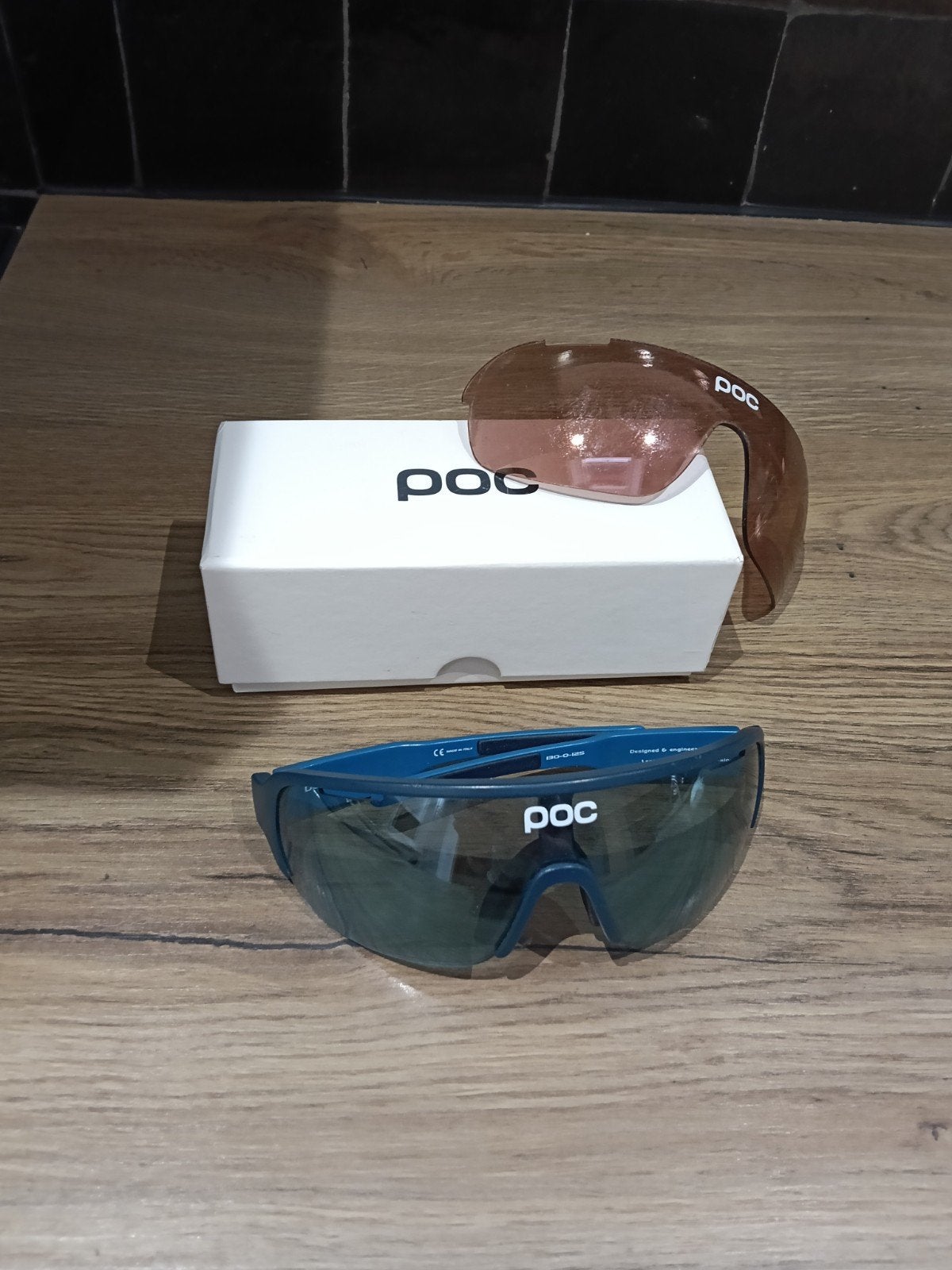 poc fietsbril, Autres marques, Enlèvement, Utilisé, Lunettes de soleil