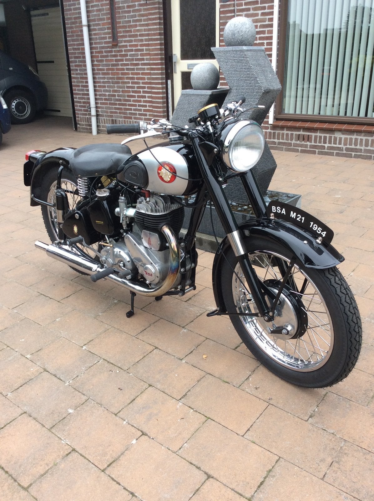 Bsa M21 b.j. 1954, Nieuw, 600 cc, 1 cilinder