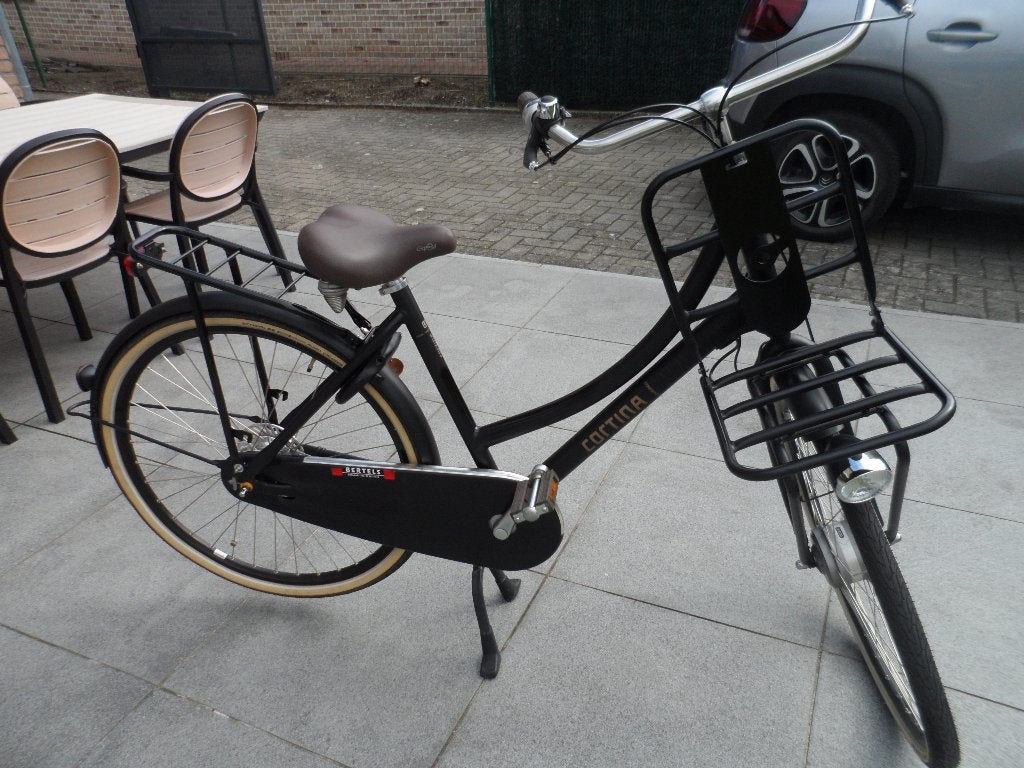 damesfiets Cortina zwart transportfiets 7 versnellingen, Fietsen en Brommers, Versnellingen, Zo goed als nieuw, 50 tot 53 cm, Ophalen