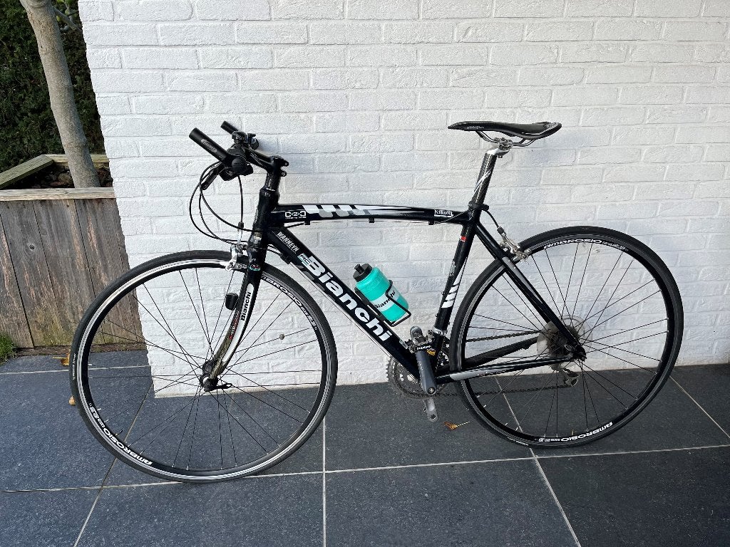 Bianch via Nerone Alu-Hydro 7 - maat 53 - incl. boekje, Fietsen en Brommers, Fietsen | Racefietsen, Heren, Aluminium, Meer dan 20 versnellingen
