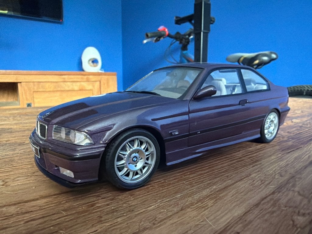 BMW e36 m3 schaalmodel, Auto, Groter dan 1:32, Zo goed als nieuw, Ophalen