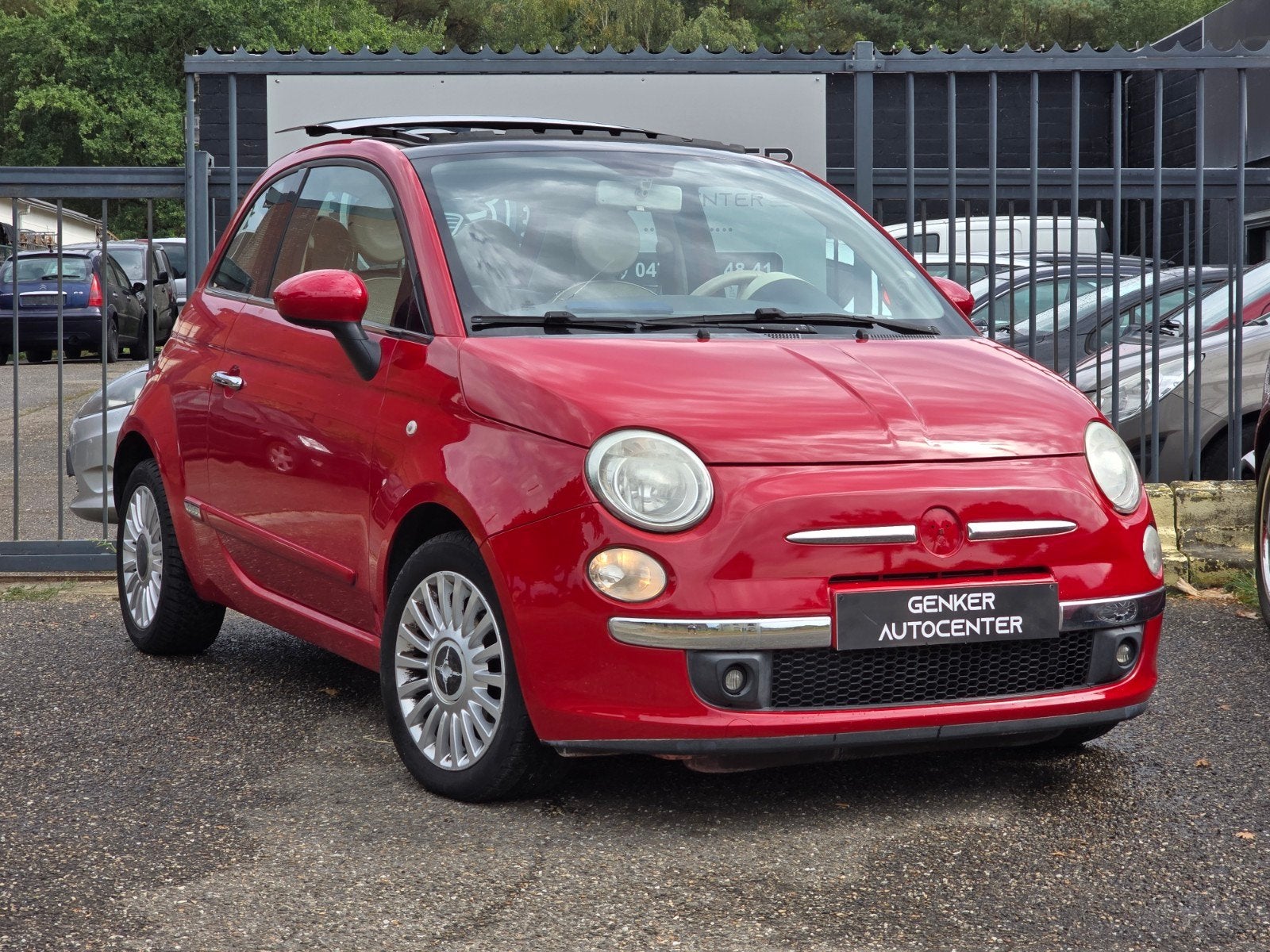 Fiat 500 1.2 benzine/ Schuifdak GARANTIE, Bedrijf, Handgeschakeld, Alarm, Te koop