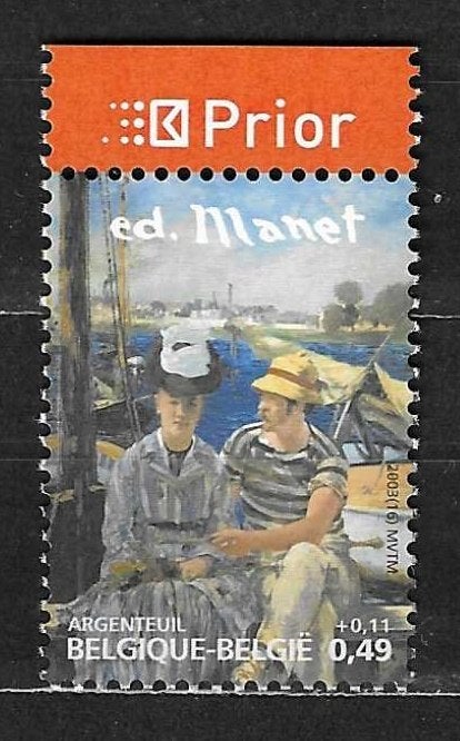 België OPC 3207 Argenteuil - Eduard Manet **, Kunst, Ophalen of Verzenden, Postfris, Postfris