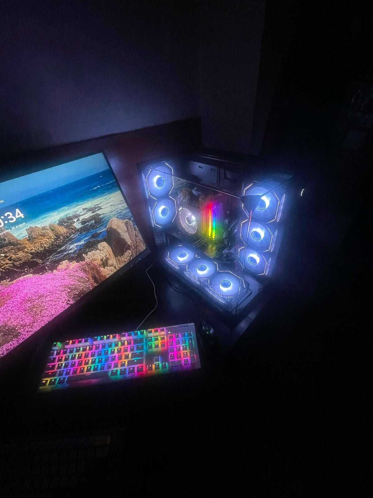 GAMING PC – RTX 3070 + Ryzen 7 5800X, Enlèvement ou Envoi, Comme neuf, Gaming, SSD