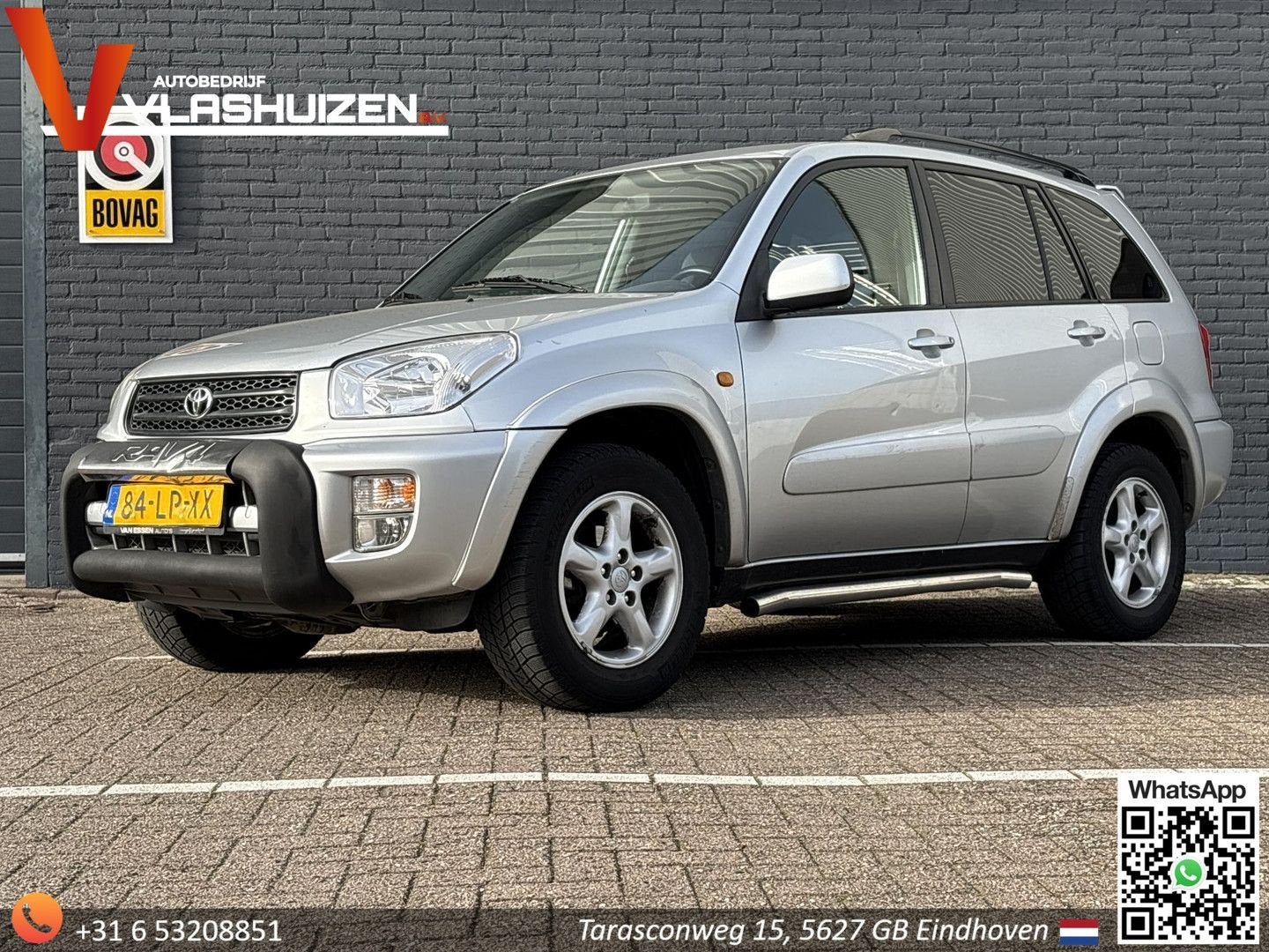 Toyota RAV 4 2.0-16V VVT-i Sol | Airco | Trekhaak |, Elektrische ramen, Zwart, 211 g/km, Bedrijf