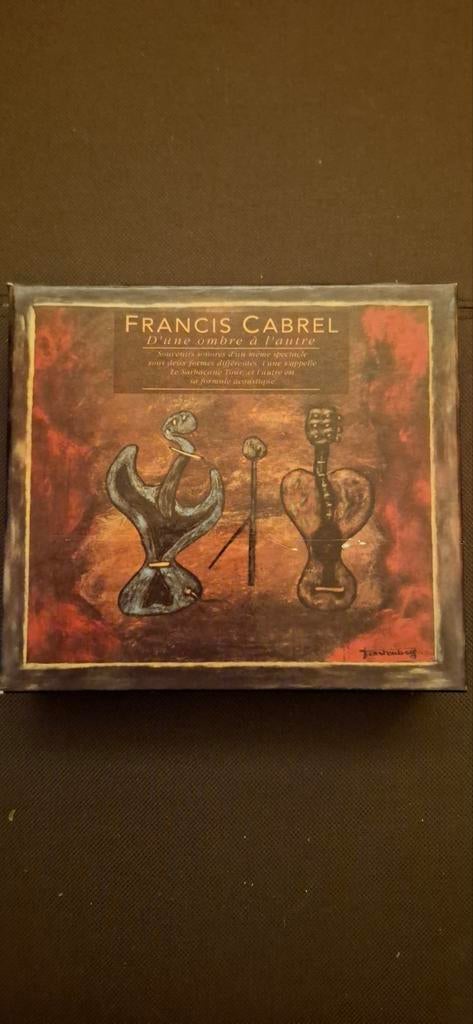 Coffret Francis Cabrel D’une ombre a l’autre, Enlèvement ou Envoi